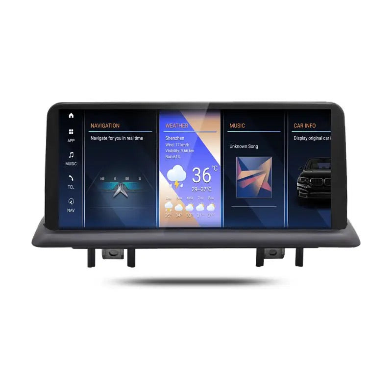 For BMW 1 Series Android 13GPS Navigation With Digital Cluster Instrument Carplay Display
